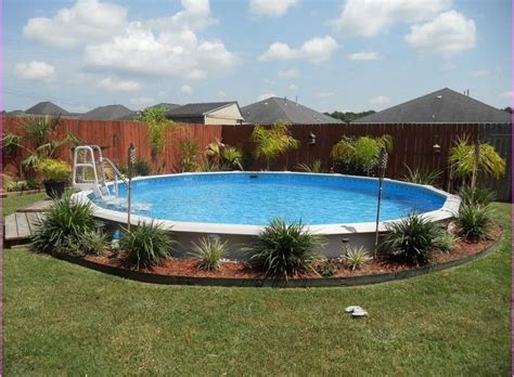 landscaping   ground pool design pool