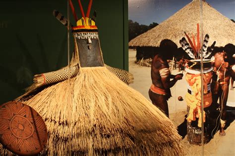 kamayura tribe costume two shamans will wear this mask