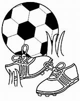 Coloring Soccer Pages Football Crayola Cleats sketch template