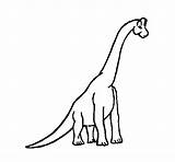 Brachiosaurus Coloring Coloringcrew Colorear sketch template