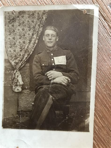 great great uncle emile goutziers caught   battle  liege  ww  died  day