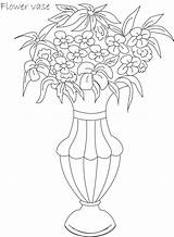 Pot Flower Drawing Coloring Lavender Vase Printable Clipart Kids Pots Pages Studyvillage Clay Vases Getdrawings Beautiful Library Drawings Draw 화분 sketch template