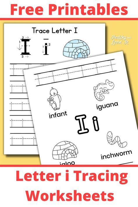 printable letter  worksheets perfect  kindergarten