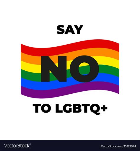 Forbidden Sign With Lgbt Flag Anti Homosexuality Vector Image