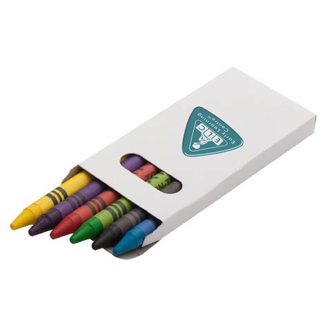 piece crayon set branded giveaways project merchandise