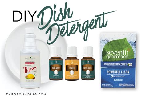 dish detergent  grounding