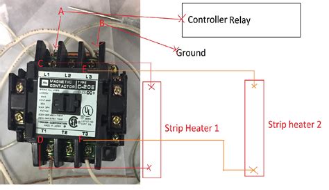 power supply splitting   phase contactor electrical engineering stack exchange