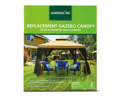 gardenline replacement gazebo canopy aldi usa specials archive