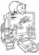 Zurg Coloring Pages Toy Story Getcolorings sketch template