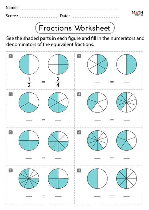 printable math worksheets   grade fractions elcho table