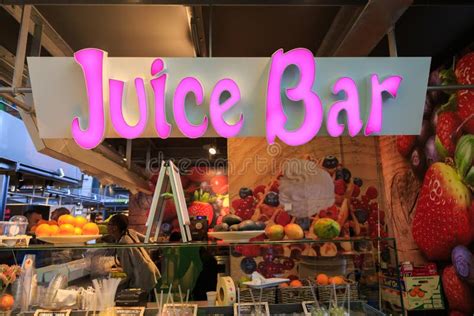 juice bar stock image image  fruit juice bamboo