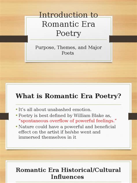 romantic poetry introduction  romantic era poetry romanticism
