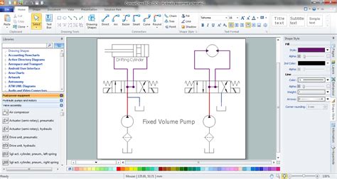 draw pneumatic circuit diagram  autocad dh nx wiring diagram images   finder