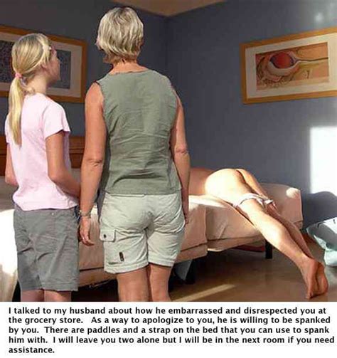 femdom wife spanking captions