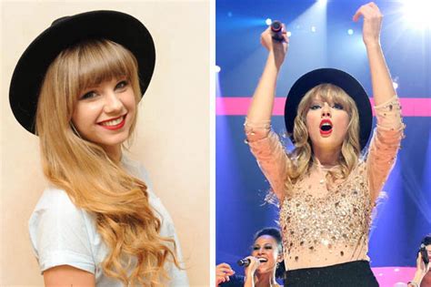 taylor swift fans fooled by 22 year old british lookalike rose nicholas daily star