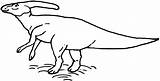 Dinosaurios Dinossauros Dinossauro Nombres Infantil Decolorear Negro Parasaurolophus sketch template