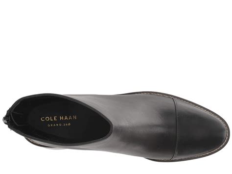 cole haan leather 50 mm winnie grand bootie waterproof in