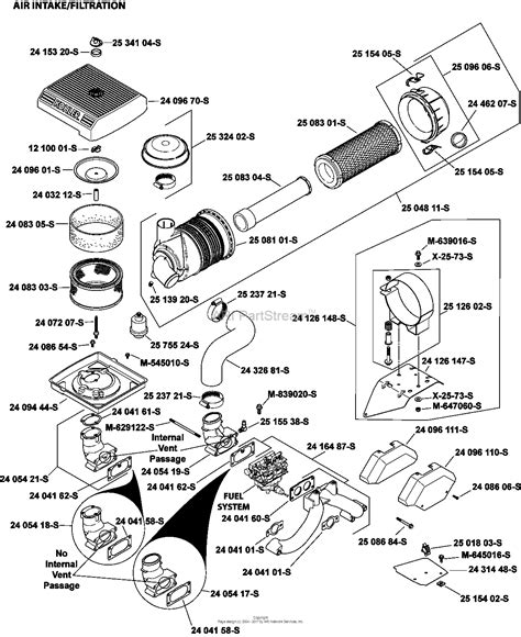 hp kohler engine parts diagram kohler cv  magic circle  hp  kw parts