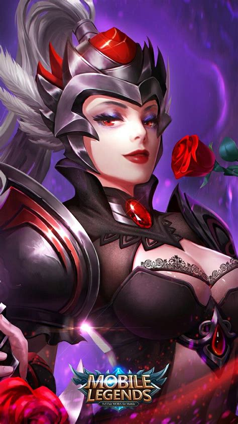 Mobile Legends Freya Dark Rose Mobile Legend