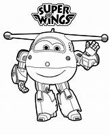 Wings Super Coloring Pages Jett Printable Kids Transformed Template Print Topcoloringpages Comments sketch template