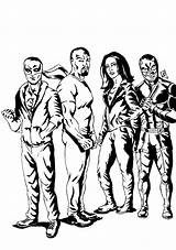 Defenders Marvel Netflix Sketch Drawing Deviantart Getdrawings Groups sketch template