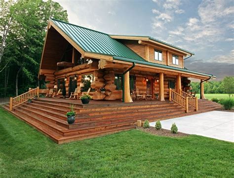 amazing log cabin  green roof small houses cabins pinterest green roofs