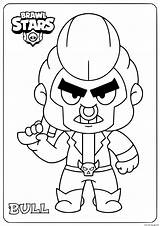 Bull Stars Brawl Coloring Pages Printable sketch template