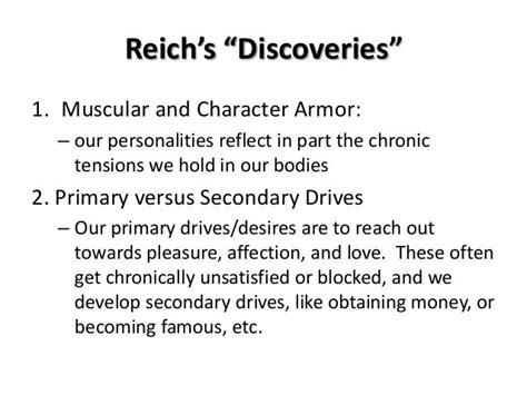 Wilhelm Reich Powerful Words Psychology Words
