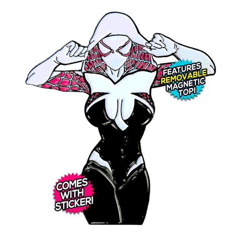 spider gwen [gwen stacy] spiderman after hours enamel pin kingofthepin