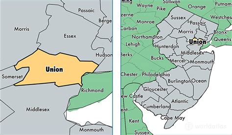 union county map gadgets