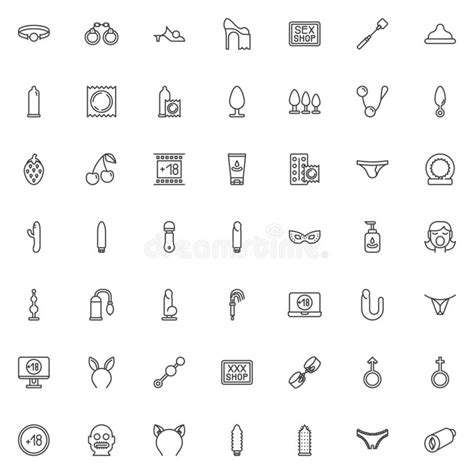 Vector Sex Shop Icons Stock Illustrations 127 Vector Sex Shop Icons