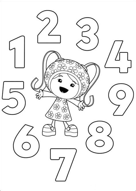 team umizoomi coloring pages  kids coloring pages  kids