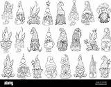 Gnomes Gnome Gnomies Easter sketch template