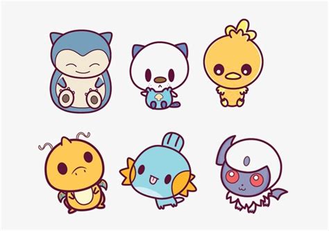 pokemon characters png pic cute kawaii pokemon character