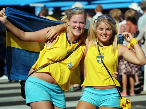 Football Club Babes Swedish Fans Edition Gallery Footy Fair