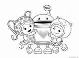 Umizoomi Coloring4free sketch template