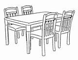 Coloring Dining Room Pages Table Chairs Kids Cozy Coloringpagesfortoddlers Within Inspired These Colouring sketch template