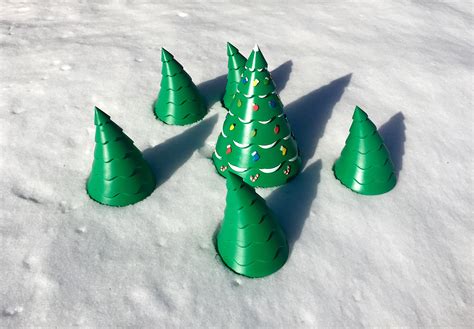 rapid protoyping realize  printed holiday trees realize
