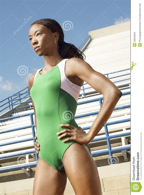 athlete woman at track and field stock images image