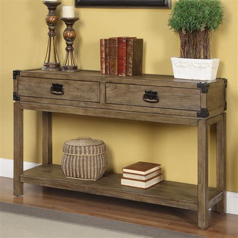drawer console table wayfair