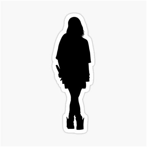 billie eilish silhouette sticker  sale  cera redbubble