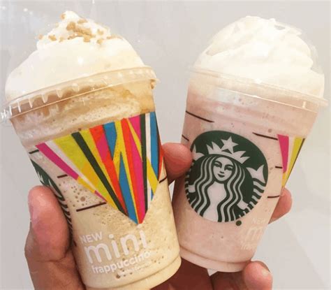 starbucks mini frappucino raising edmonton