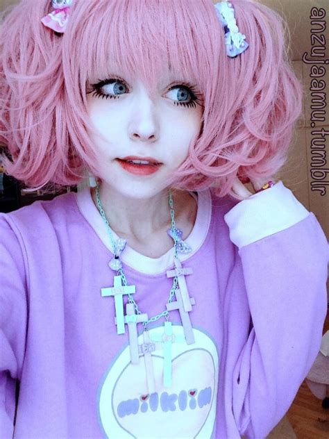 Pastel Goth Hair Image By Alma Pipes On Kawaii Look