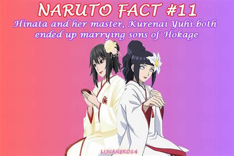 Naruto Fact 11 Hinata And Kurenai By Lunaneko144 On