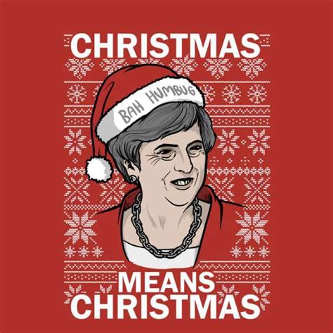 christmas means christmas brexit design jumper christmas jumpers funny christmas jumpers