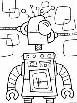Coloring4free Robot Coloring Pages Print Related Posts sketch template