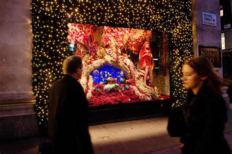 Selfridges’ Christmas Window Displays In Pictures Life And Style