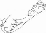 Bermuda Outline Map Worldatlas Print Choose Board Countrys Webimage Namerica sketch template