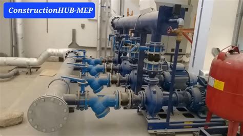 key parts   booster pump explained water supply pump pump room mep installation