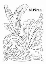 Tooling Carving Sheridan Zeichnungen Leathercraft Piran Naser Coloring sketch template